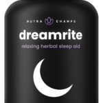 10-in-1 Sleep Aid Supplement– Sleeping Pills with Melatonin, Valerian Root, Chamomile, Lemon Balm, L-Theanine, L-Tryptophan, GABA, Magnesium – Sleep Cycle Support