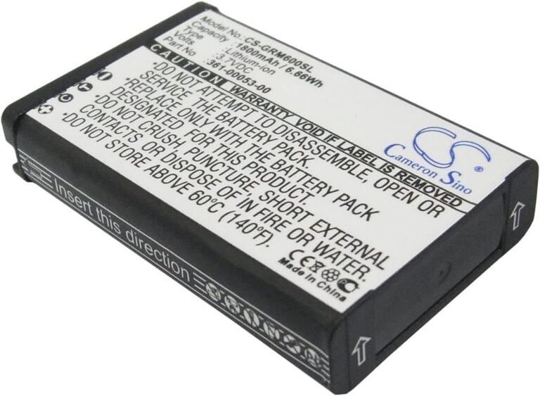 1800mAh Replacement Battery for Garmin Alpha 100 Handheld, Montana 600t Camo