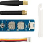 2-in-1 RF Module for M5StickC Plus 2, CC1101 and NRF24 Compatible IoT Board with Antennas and Grove Cable for ESP32 Projects(with shell)