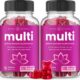 (2-Pack) Multivitamins for Women | Womens Multivitamins Gummies | Bones, Brain, Heart, Immune & Energy Supplement | Womens Vitamins A, B, C, D, E, Biotin & Folic Acid | 120 Gummies