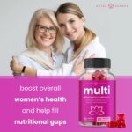 (2-Pack) Multivitamins for Women | Womens Multivitamins Gummies | Bones, Brain, Heart, Immune & Energy Supplement | Womens Vitamins A, B, C, D, E, Biotin & Folic Acid | 120 Gummies