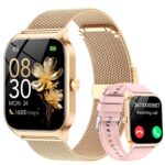 2025 New Smart Watch for Women with 1.85" HD Fitness Tracker, Answer/Make Calls,120+ Sports Modes, Heart Rate/SpO2/Sleep Monitor/Step Tracking, Compatible with Android iPhone,...