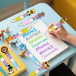 24PCS Fun Pens Assorted Multicolor Pen in One Bulk, 4-in-1 Cute Pen Mini Kawaii Pens Ballpoint Pens for Student Teacher Class School Office Home