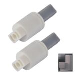 2Pcs Toilet Lid Damper Buffer,Universal Toilet Seat Soft Close Mechanism Set,Toilet Swivel Damper,Multipurpose Slow Drop Toilet Accessories for Bathroom Toilet Seat Repair...