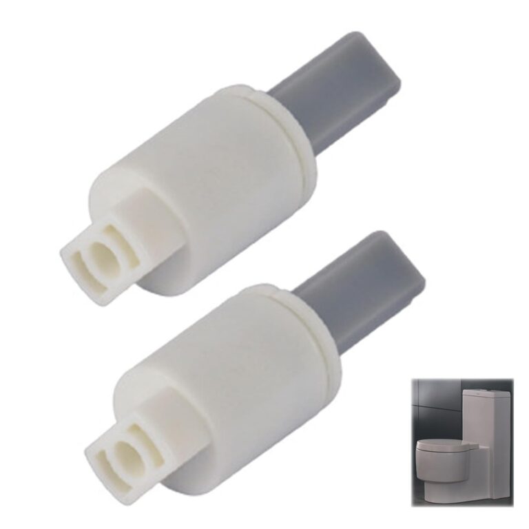 2Pcs Toilet Lid Damper Buffer,Universal Toilet Seat Soft Close Mechanism Set,Toilet Swivel Damper,Multipurpose Slow Drop Toilet Accessories for Bathroom Toilet Seat Repair...