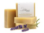 4 Bars Lavender Soap ith Shea Butter All Natural Bar Soap - Handmade Soap - Made in Canada