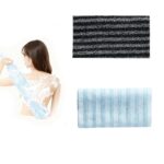 4PCS Blissal Exfoliating Shower Towel,Rip-Resistant Exfoliating Washcloth, African Net Sponge Loofah Body Scrub Exfoliator,Long Washcloth Back Body Scrubber for Men & Women