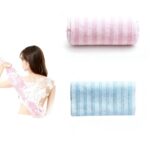 4PCS Blissal Exfoliating Shower Towel,Rip-Resistant Exfoliating Washcloth, African Net Sponge Loofah Body Scrub Exfoliator,Long Washcloth Back Body Scrubber for Men & Women