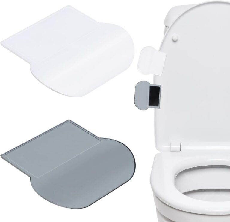 6pcs Toilet Lid Lifters, Toilet Seat Handle Tools, Avoid Touching Toilet Lid, Self-Adhesive Lifting Handles for Bathroom Use