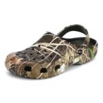 8 Fans Camo Clogs for Men,Outdoor Garden Slip On Sandals Summer Water Beach Shoes Lightweight Breathable Non Slip Casual Slippers