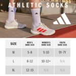 adidas unisex-adult Alphaskin Soccer Calf Sleeve (2-pack)