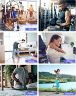 AERLANG Massage Gun,Fathers day gift ideas Percussion Massage Gun, Muscle Handheld Deep Tissue Massager (Black)-– Six Different Adjustable Heads for Different Muscle Groups - 20...