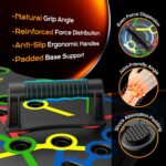 AERLANG Push Up Board-Large PushUps Portable Multi-Function Foldable Push Up Bar, Easy to Use Push up Handle Push Up Strength Training Push Up Stands Home Workout Equipment