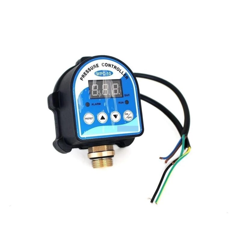 Air Pump Water Oil Compressor Pressure Switch for Digital Display Eletronic Controller(Black)