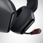 Alienware Tri-Mode Wireless Gaming Headset AW725H - Wired/Wireless, Bluetooth 5.3, Audio Output - 20 Hz, Mini-Phone (3.5mm), Battery Talk Time Up to 55 Hrs (Bluetooth), Dark...