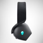 Alienware Tri-Mode Wireless Gaming Headset AW725H - Wired/Wireless, Bluetooth 5.3, Audio Output - 20 Hz, Mini-Phone (3.5mm), Battery Talk Time Up to 55 Hrs (Bluetooth), Dark...