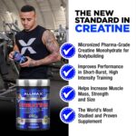 Allmax Creatine Monohydrate - Aid Muscle Growth & Strength Gains, No Artificial Ingredients - 1000g - 5g per Serving - 200 Servings