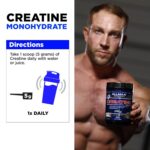 Allmax Creatine Monohydrate - Aid Muscle Growth & Strength Gains, No Artificial Ingredients - 1000g - 5g per Serving - 200 Servings