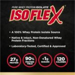 ALLMAX Nutrition - ISOFLEX - 100% Ultra-Pure Whey Protein Isolate - Birthday Cake - 2 Pound