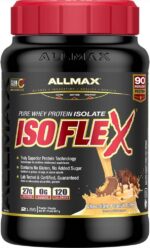 ALLMAX Nutrition - ISOFLEX - 100% Ultra-Pure Whey Protein Isolate - Chocolate Peanut Butter - 2 Pound