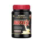 ALLMAX Nutrition - ISOFLEX Whey Protein Powder, Whey Protein Isolate, 27g Protein, Gluten Free & Vegan, Vanilla, 2 Pound