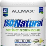 ALLMAX Nutrition - ISONATURAL - 100% Ultra-Pure Natural Whey Protein Isolate - Vanilla - 5 Pound