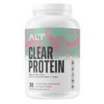 ALT Nutrition Clear Whey Isolate Protein Powder | Grass Fed Whey | Refreshing Protein Drink for Water | 25 Servings | Unflavoured Flavor