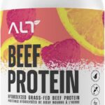 ALT Nutrition Grass-Fed Beef Protein Isolate Powder | 20g Protein from Hydrolyzed Beef Isolate, Dairy Free | Clear Smooth Juice-Like Texture | Naturally Flavoured, 25 Servings...
