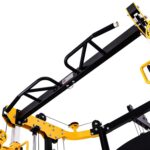 Altas Strength Light Commercial Home Gym Smith Machine with Pulley System Linear Bearing Cage Workout Upper Body Strength Training Equipment Leg Developer Weight Lifting Machine...