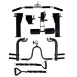 Altas Strength Light Commercial Home Gym Smith Machine with Pulley System Linear Bearing Cage Workout Upper Body Strength Training Equipment Leg Developer Weight Lifting Machine...