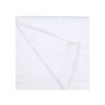 Amazon Basics Fast Drying Cotton Washcloths for Bathroom, Machine Washable, Soft and Highly Absorbent, 12 x 12 in, White, 24-Pack