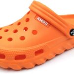 AMOJI Adult Unisex Garden Clogs Shoes AA1521