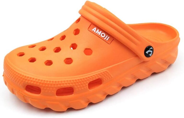 AMOJI Adult Unisex Garden Clogs Shoes AA1521