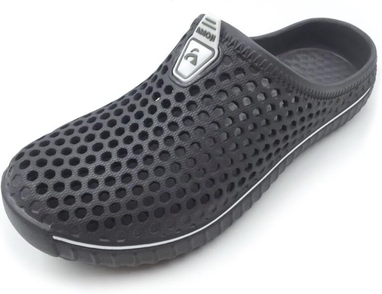 AMOJI Unisex Clogs Garden Shoes Sandals Slippers AM1702