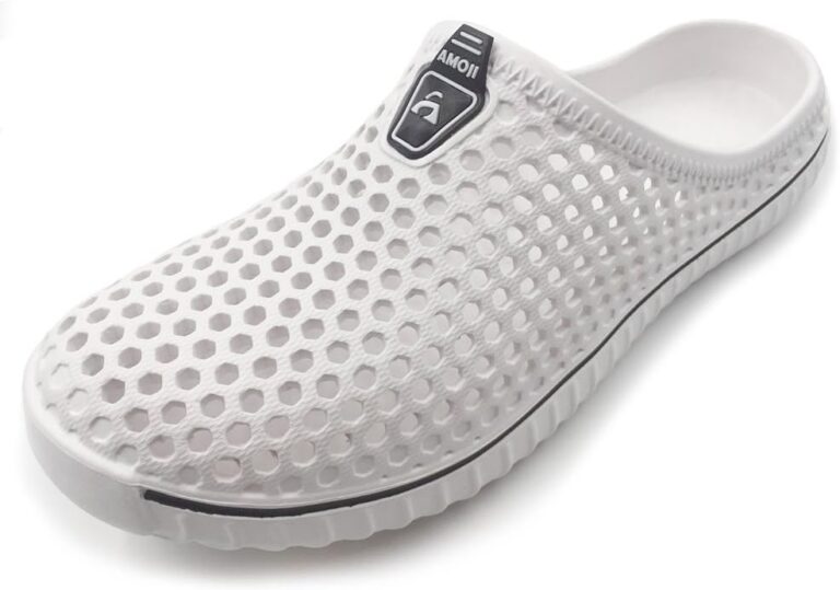 AMOJI Unisex Clogs Garden Shoes Sandals Slippers AM1702