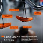 Angles90 Camo Pull-Up Grips Gym Row Attachment - Angle Grip for Straight Barbell & V-Pulldown Handle - T-Bar Cable Attachment & Low Row