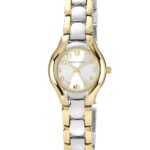 Anne Klein Women's 10-6777SVTT Two-Tone Dress Watch with an Easy to Read Dial