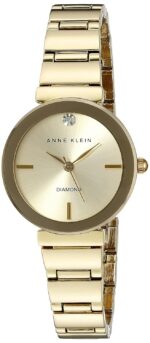 Anne Klein Women's Genuine Diamond Dial Bracelet Watch