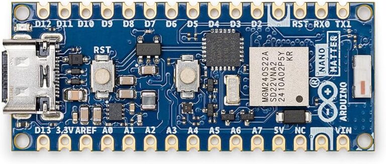 Arduino Nano Matter [ABX00112] � Compact IoT Development Board with Matter Protocol, Wi-Fi & Thread Support, Ideal for Smart Home & Embedded Applications