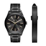 Armani Exchange Men's Stainless Steel Three Hand Dress Watch