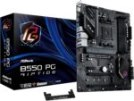 ASRock AMD B550 PG Riptide ATX Motherboard Dual Channel DDR4 4933 MHz AM4 Socket 128 GB SATA3 6.0 Gb/s M.2