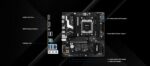 ASRock B850M-X R2.0 Micro-ATX AM5 Motherboard, AMD Ryzen 9000/8000/7000 Support, DDR5 8200+ OC, PCIe 5.0, 2.5G LAN, 6+1+1 Power Phase, BIOS Flashback
