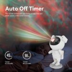 Astronaut Star Projector Night Light - Space Buddy Projector, Galaxy Starry Nebula Ceiling Projection Lamp with Timer and 360°Adjustable, Kids Adults Room Decor, for Bedroom,...