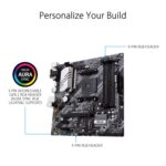 ASUS Prime B550M-A WiFi II AMD AM4 (3rd Gen Ryzen™) Micro ATX Motherboard (PCIe 4.0, WiFi 6, ECC Memory, 1Gb LAN, HDMI 2.1/D-Sub, 4K@60HZ, Addressable Gen 2 RGB Header and Aura...