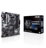 ASUS Prime B550M-A WiFi II AMD AM4 (3rd Gen Ryzen™) Micro ATX Motherboard (PCIe 4.0, WiFi 6, ECC Memory, 1Gb LAN, HDMI 2.1/D-Sub, 4K@60HZ, Addressable Gen 2 RGB Header and Aura...