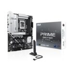 ASUS PRIME Z890-P WIFI Z890 LGA 1851 ATX motherboard, Intel® Core™ Ultra Series 2 Ready, Advanced AI PC-ready, 14+1+1+2 power stage, DDR5, PCIe® 5.0, Thunderbolt™ 4 USB Type-C®,...