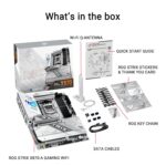 ASUS ROG Strix X870-A Gaming WiFi AMD AM5 X870 ATX Motherboard 16+2+2 Power Stages, Dynamic OC Switcher, Core Flex, DDR5 AEMP, WiFi 7, 4X M.2, PCIe® 5.0, Q-Release Slim, USB4®,...