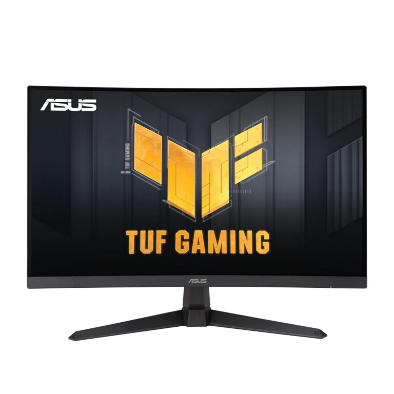 ASUS TUF Gaming 27” 1440P Curved HDR Gaming Monitor (VG27WQ3B) - QHD (2560 x 1440), 180Hz, 0.5ms, 1500R, Extreme Low Motion Blur, FreeSync, 90% DCI-P3, Shadow Boost,...