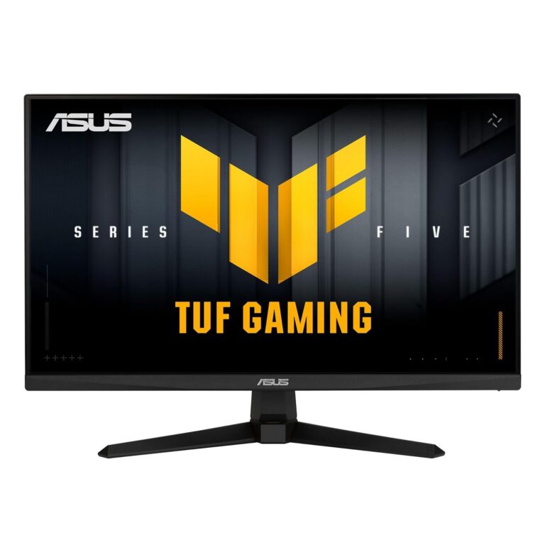 ASUS TUF Gaming Series 5 24” 1080P Gaming Monitor (VG249QM5A) - Full HD, Fast-IPS, 240Hz, 0.3ms, G-SYNC Compatible, FreeSync Premium, Extreme Low Motion Blur Sync, 99% sRGB,...