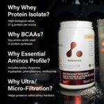 ATP LAB - ISO 900g Powder (Chocolate Flavour) 30-Servings - Whey Isolate Protein Powder - ISO Protein Powder Whey Isolate - Boost Performance